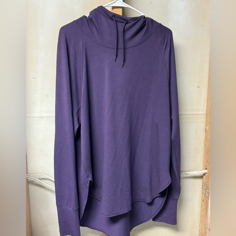 Women’s purple lightweight hoodie